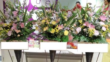 開店御祝のスタンド花をお届けしました｜「ムツダ生花店」　（愛知県名古屋市南区の花キューピット加盟店 花屋）のブログ