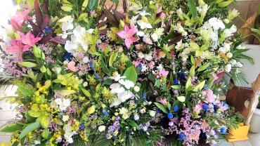 今週末にお届けします法要花です｜「ムツダ生花店」　（愛知県名古屋市南区の花キューピット加盟店 花屋）のブログ