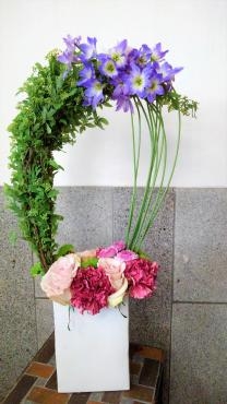 定期装花　受付花です｜「ムツダ生花店」　（愛知県名古屋市南区の花キューピット加盟店 花屋）のブログ